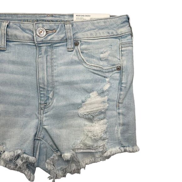 American Eagle Shorts Women's Size 8 Next Level Stretch High Rise Shortie - Picture 3 of 12